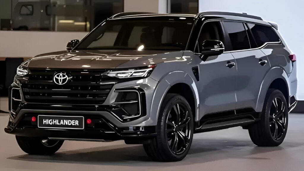 2026 Toyota Highlander Hybrid SUV Launched with 243hp Power and Luxury 7-Seater Comfort