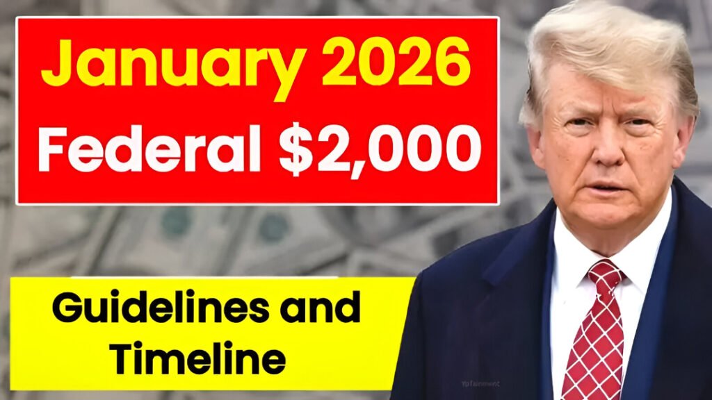 2026 January $2,000 Federal Direct Deposit